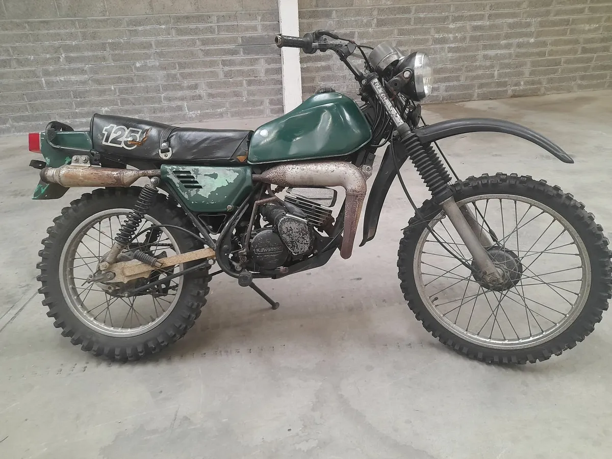 Kawasaki KE125  spares repair field bike project - Image 1
