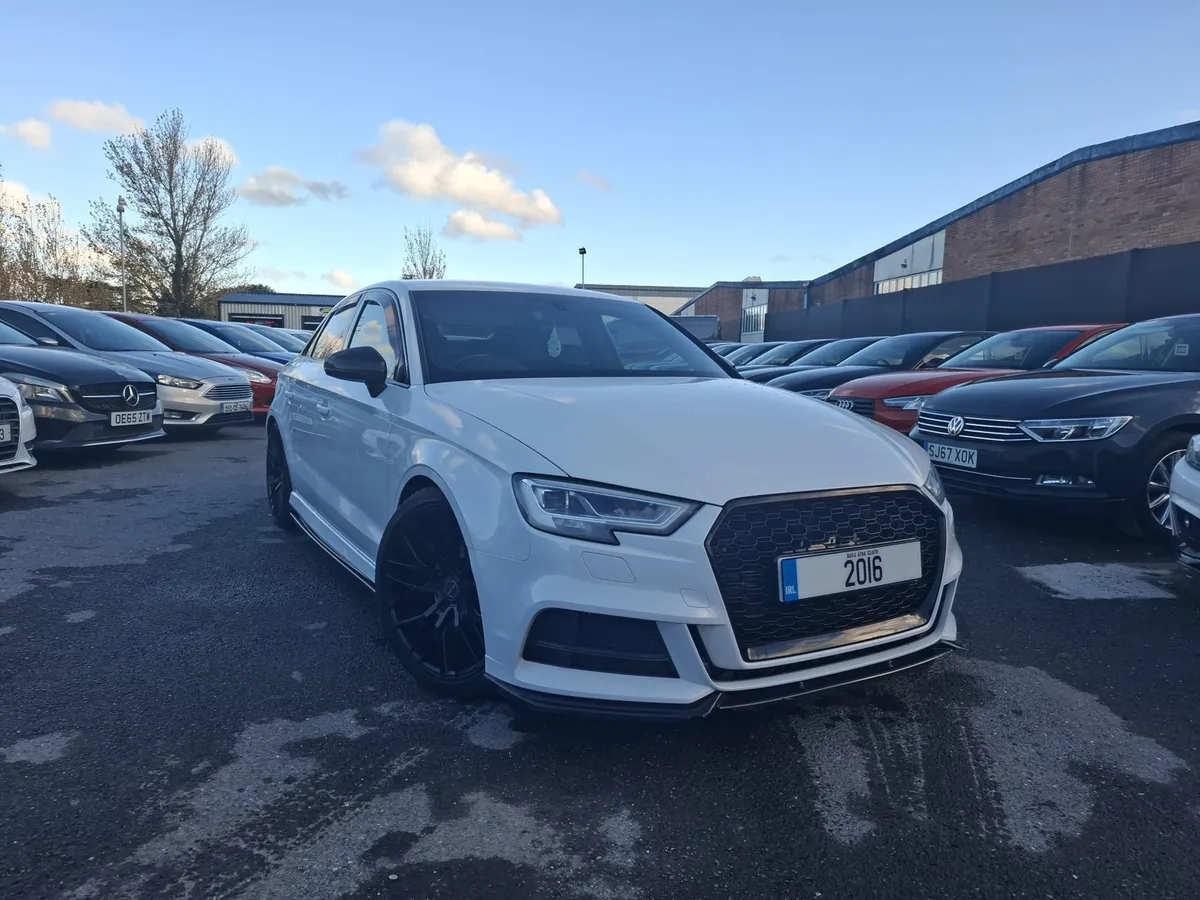 2016 Audi A3 saloon 2.0 Sline - Image 1