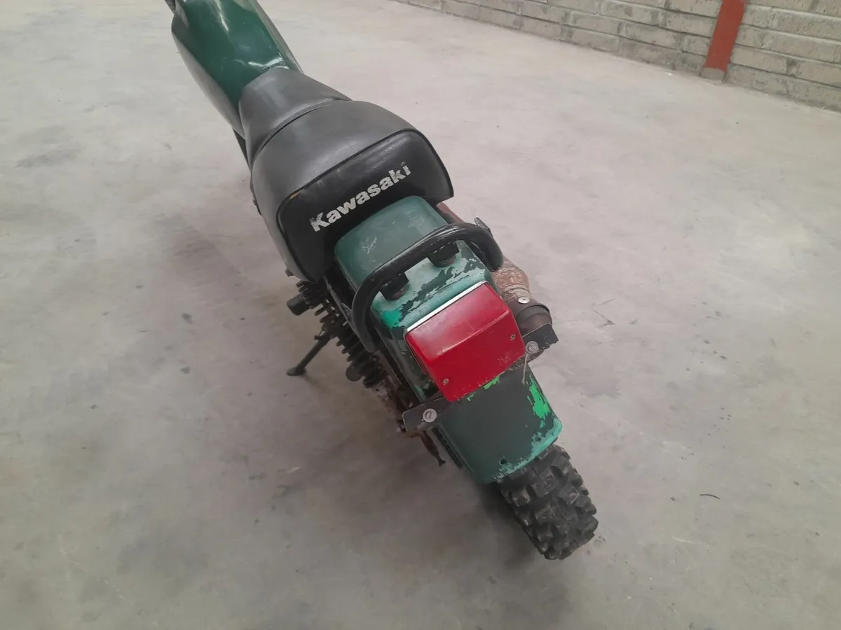 Kawasaki KE125  spares repair field bike project - Image 3