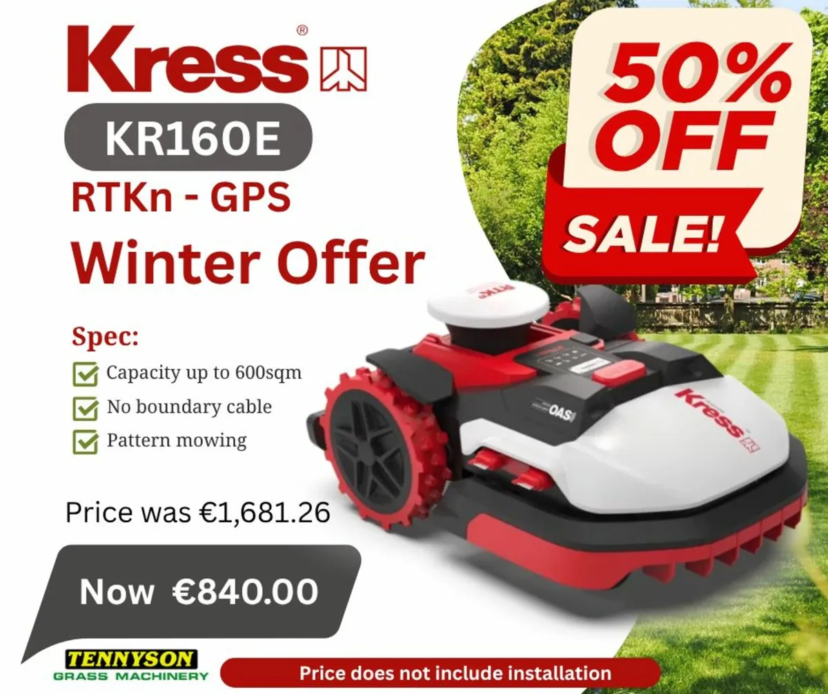 Kress 50% Winter Sale Now On - Image 1