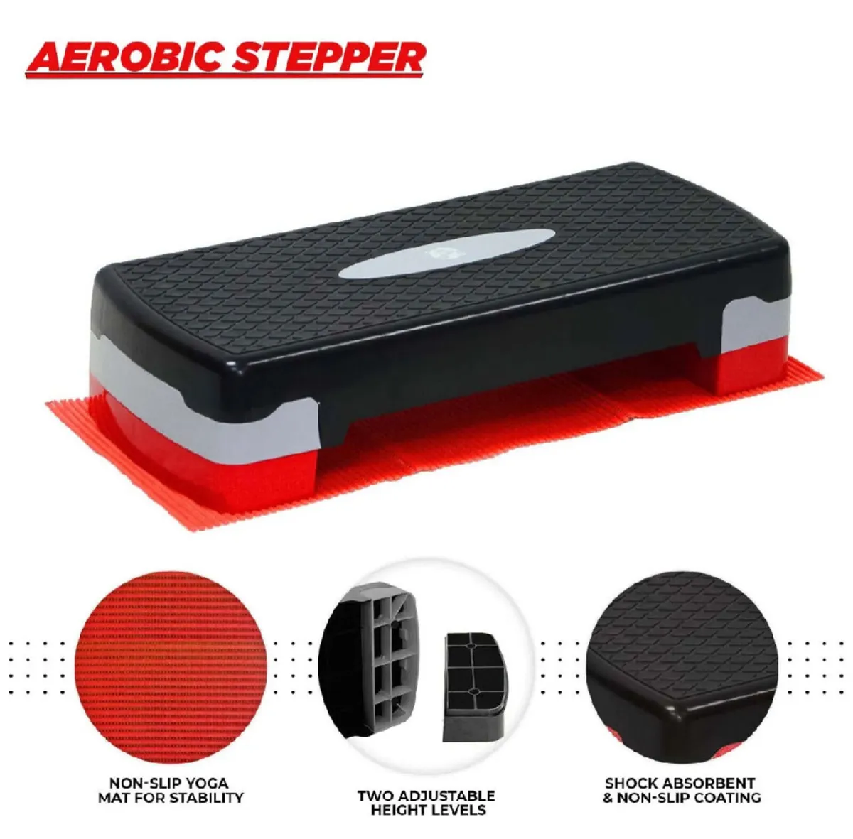 Yoga Gym Stepper & Mat Home Fitness - Image 4