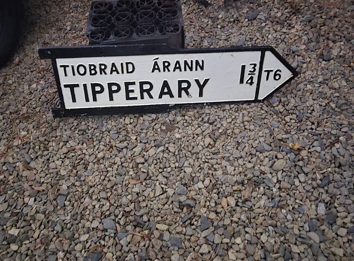 Old Original road sign - Image 2