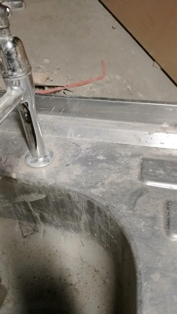 Double drainer stainless steel sink - Image 2