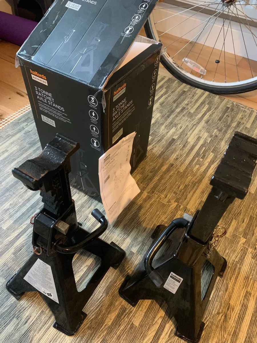 Ratchet Axle Stands - 3 Tonne - Image 3