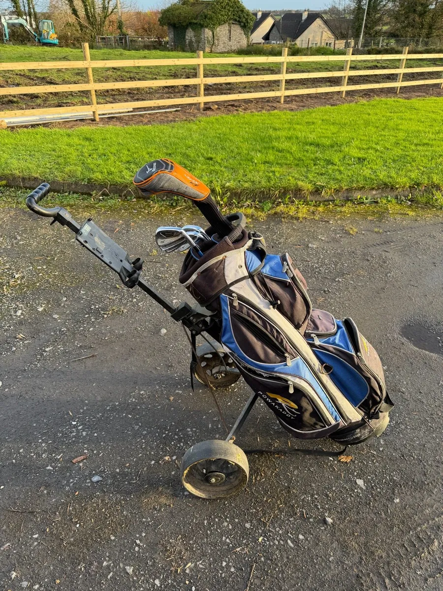 Mizuno irons mizuno 3wood bag&trolly - Image 2