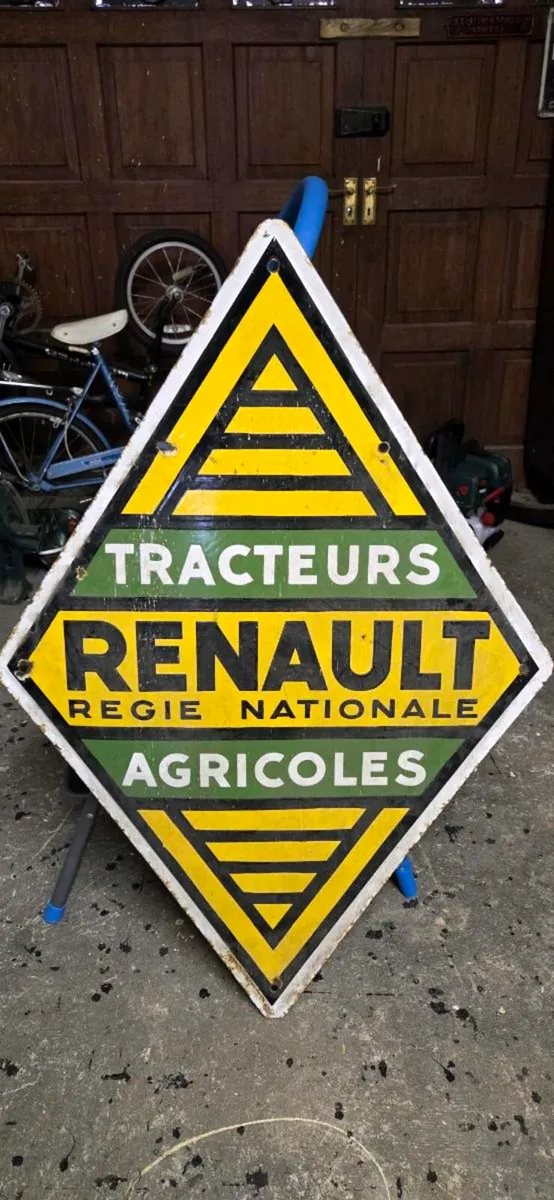 Enamel sign  in perfect condition - Image 1