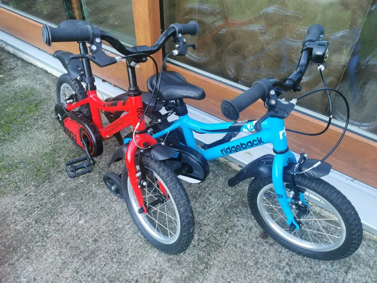 2 MX14 Ridgeback Kids Bikes - Image 1