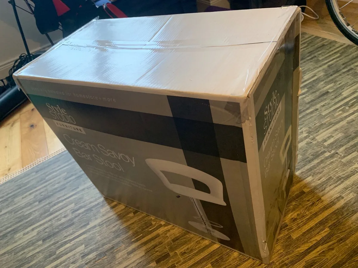 Cream Savoy Bar Stool - Image 2