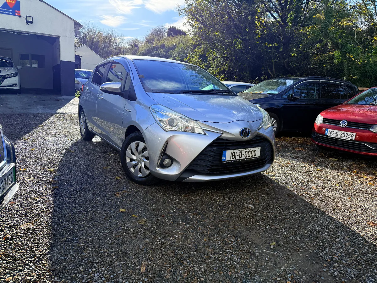 2018 Toyota Vitz Hybrid (low mileage ) - Image 1