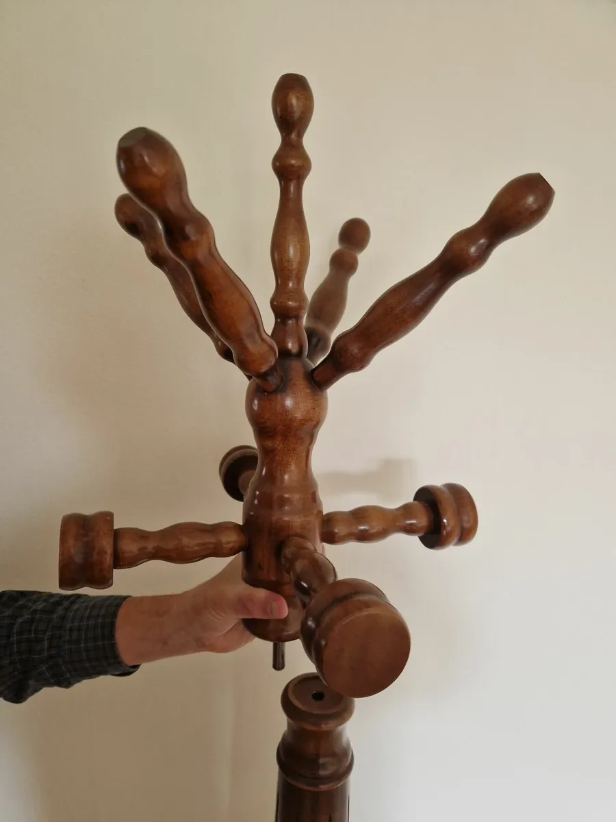 Vintage Coat Hat & Stand - Image 2