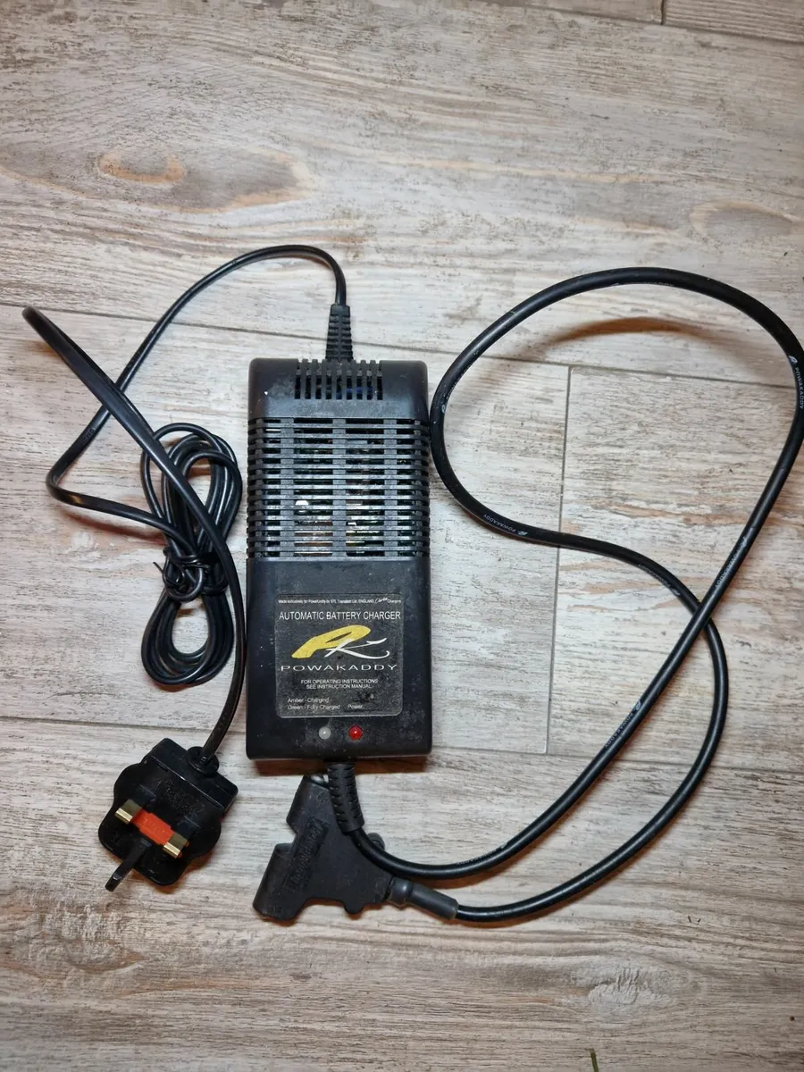 PowaKaddy Automatic Battery Charger for a Golf Cad - Image 1