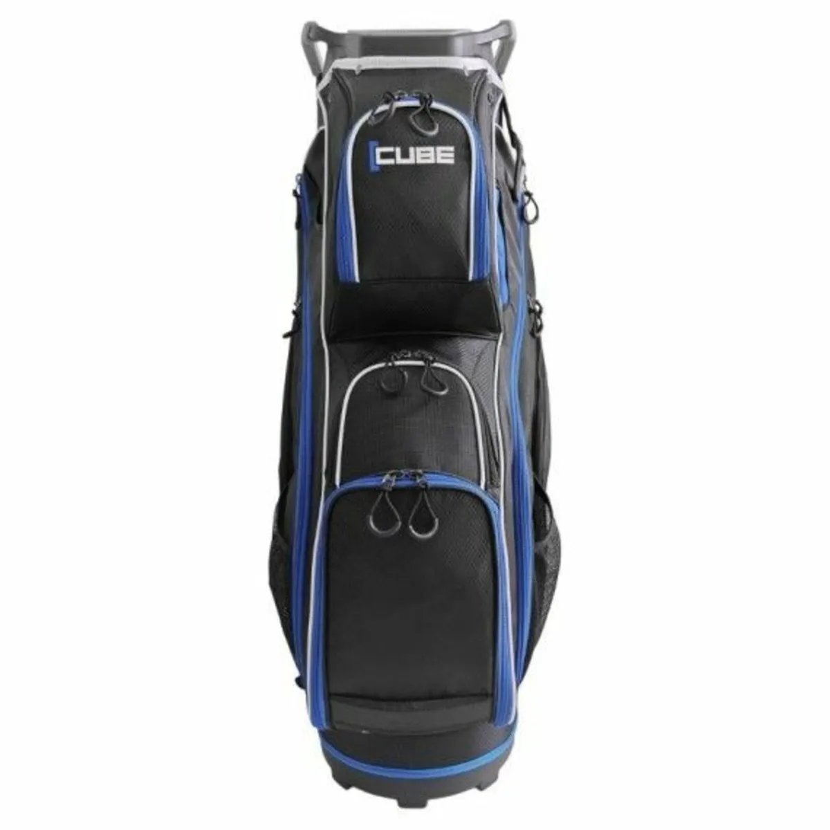Cube Deluxe Cart Bag - Black/Blue Trim - Image 2