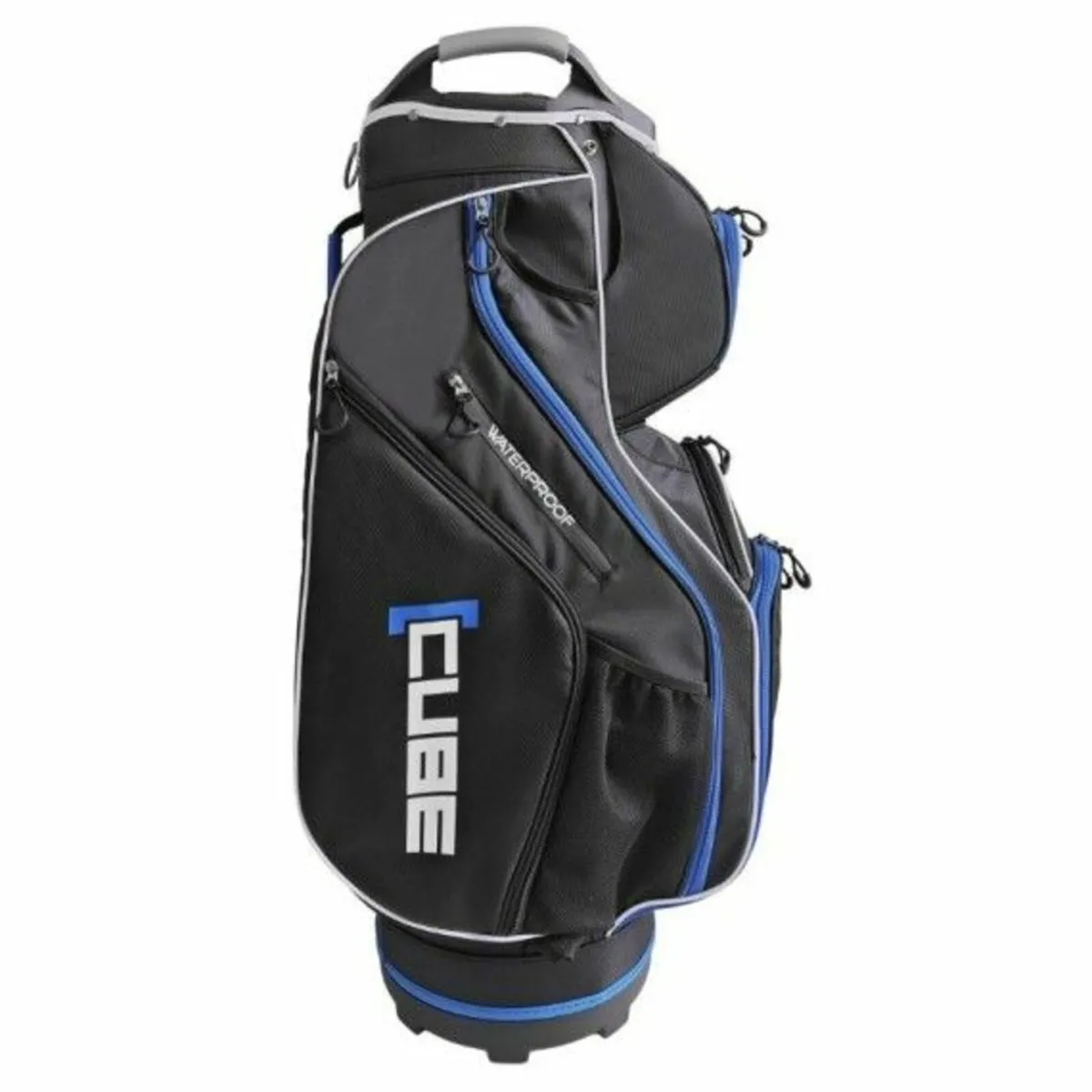Cube Deluxe Cart Bag - Black/Blue Trim - Image 3