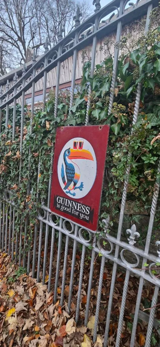 Old Enamel  Guinness  sign - Image 3