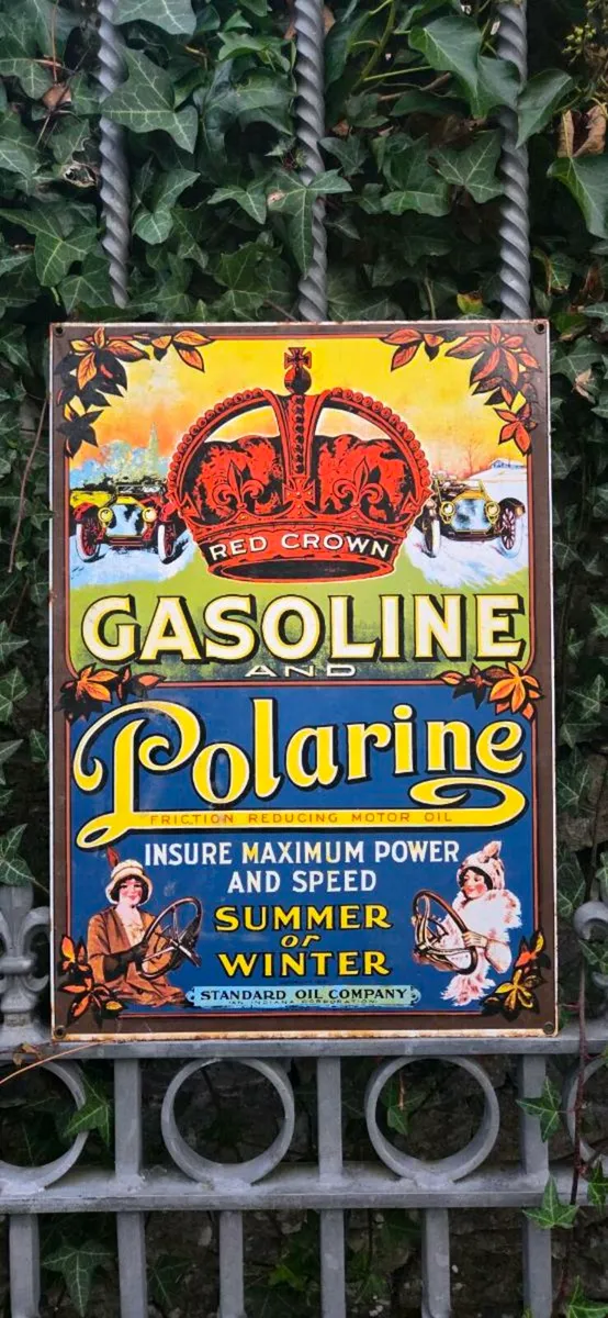 Enamel  sign  in  perfect condition - Image 1