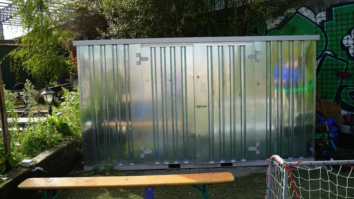 Steel Storage Cabin – Compact & Secure - Image 3