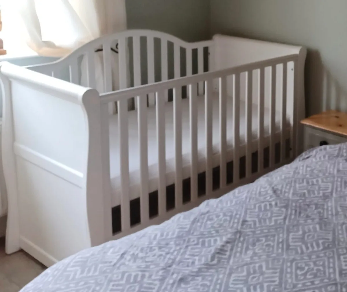 Oslo sleigh cot - Image 3