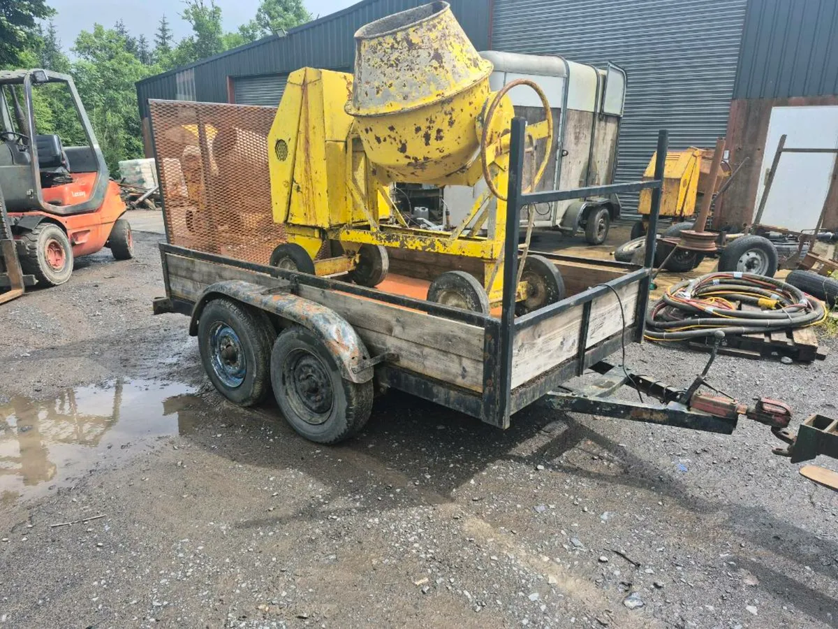 9x5 trailer with brakes - Image 1