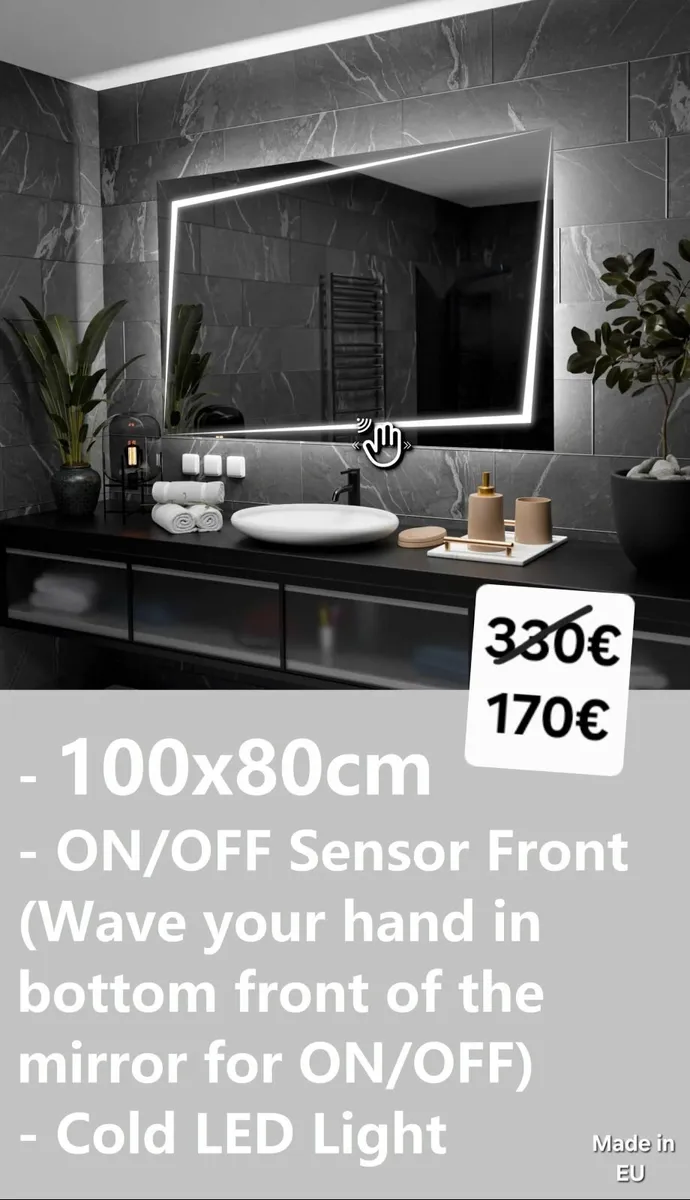LED Bathroom  Mirror - Image 1