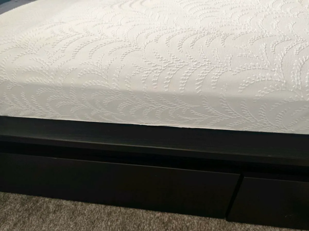 Double bed with two drawers - Image 3