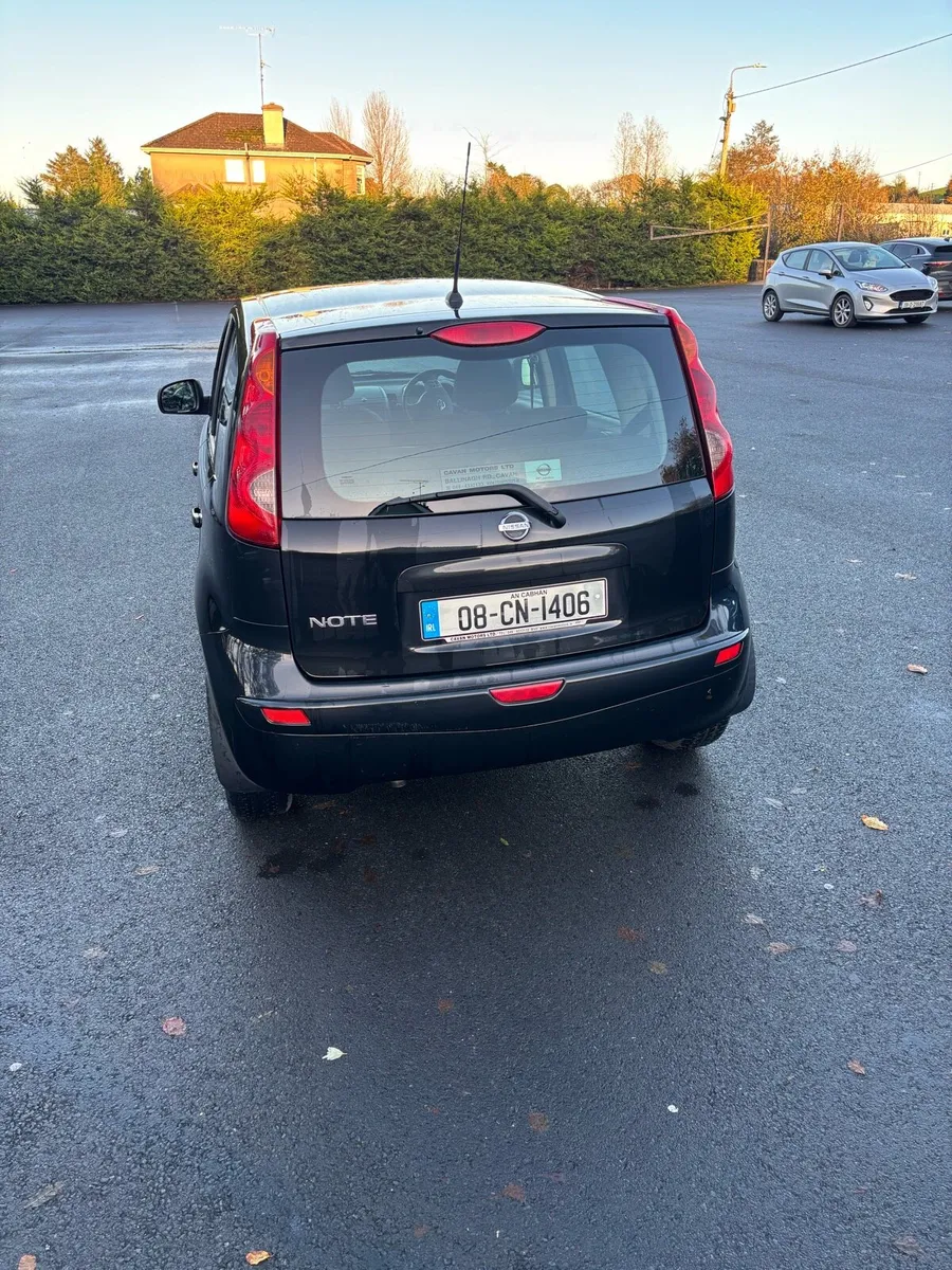 Nissan Note 2008 1.4 Petrol NCT & Tax - Image 2