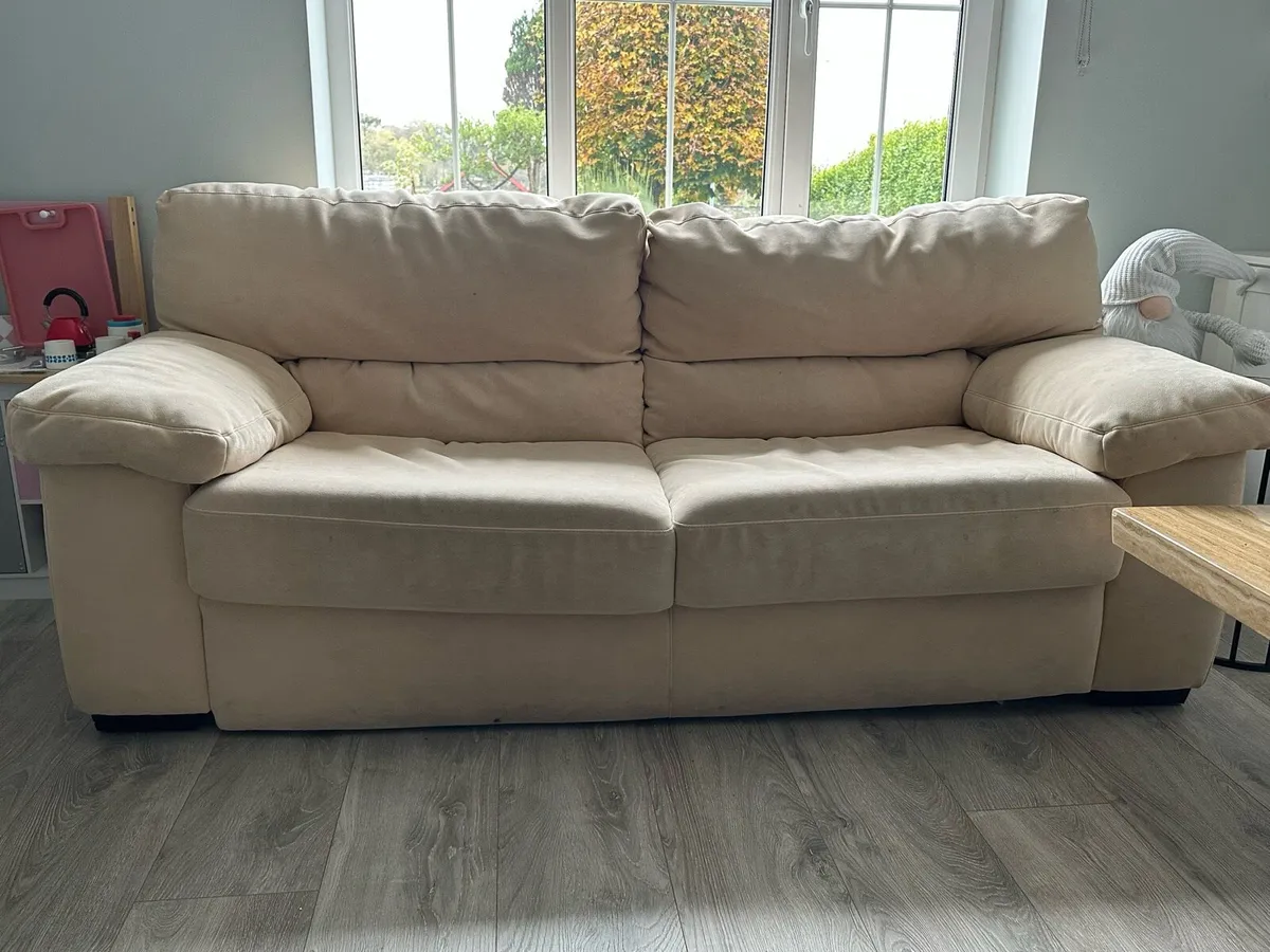 Sofas - 3 seater, 2 seater and 1 seater - Free - Image 1