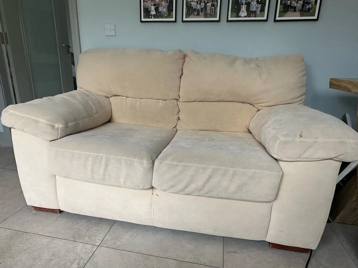 Sofas - 3 seater, 2 seater and 1 seater - Free - Image 2