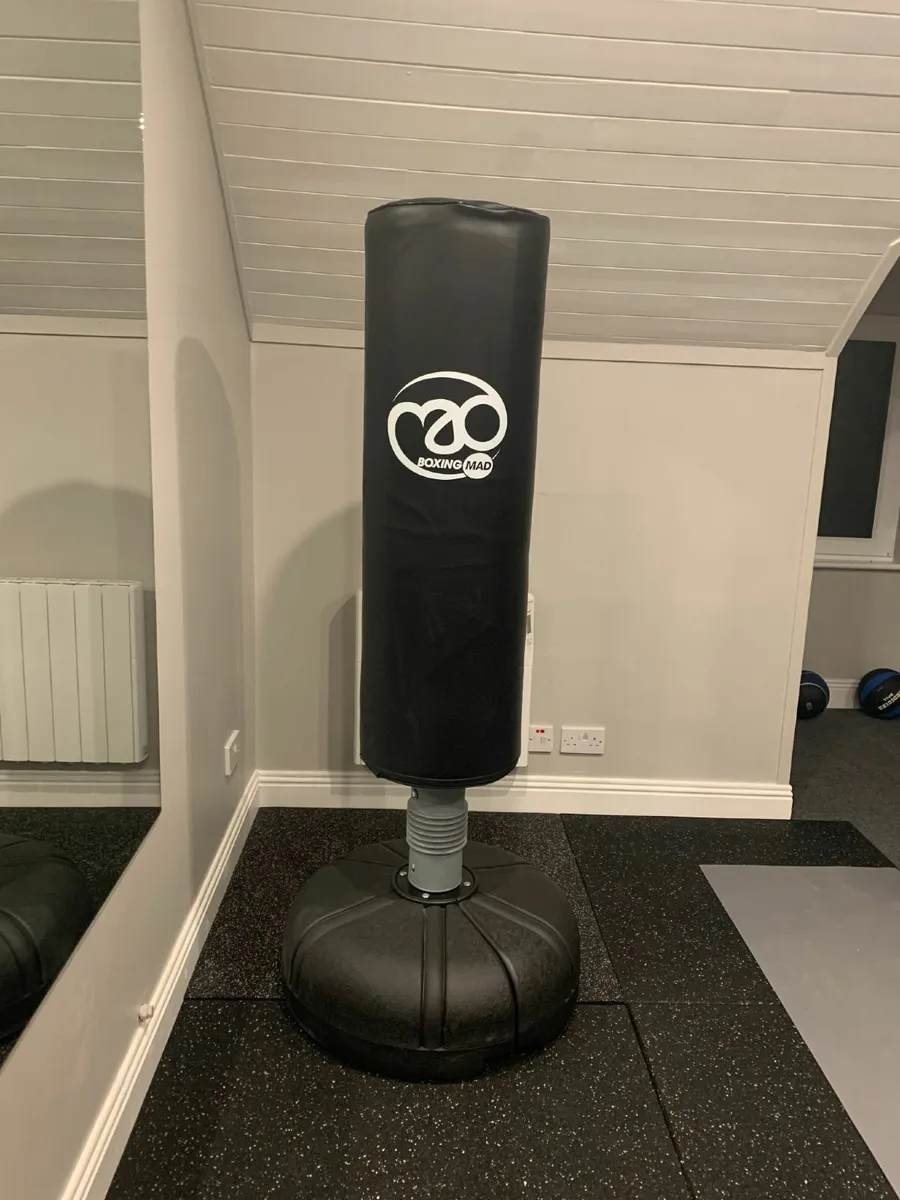 🥊Boxing Mad Freestanding Punch Bag-Sand Base - Image 1
