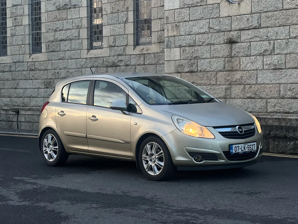 2007 Opel Corsa Design 1.2 Petrol Taxed & Tested - Image 1