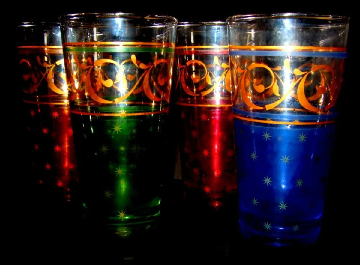 Vintage Harrods 'Marrakesh' Cocktail Glasses - Image 1