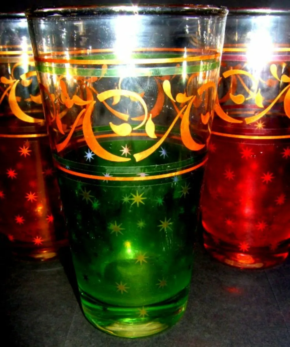 Vintage Harrods 'Marrakesh' Cocktail Glasses - Image 2