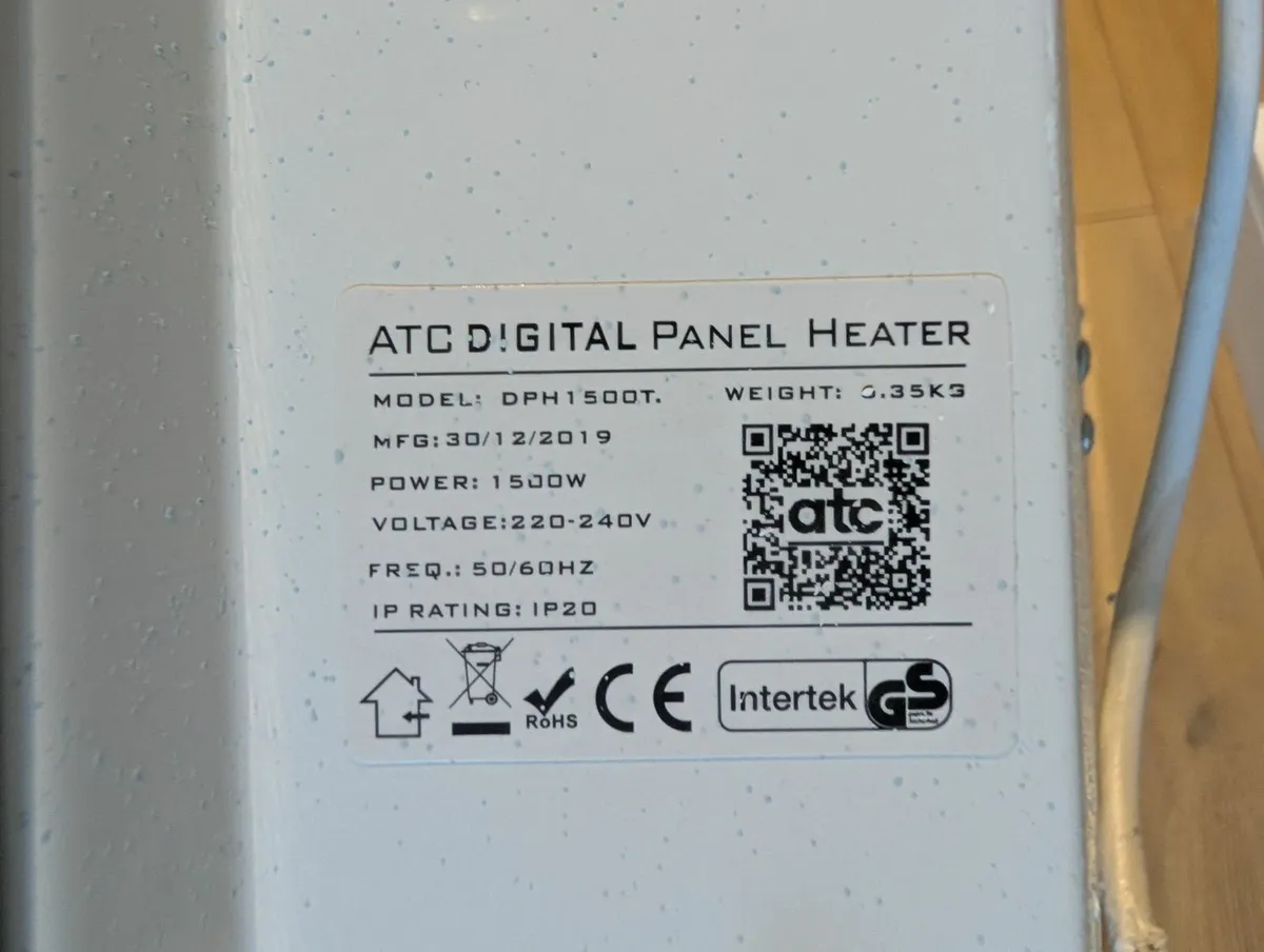 Digital Wall-Mounted Electric Radiator - Image 2