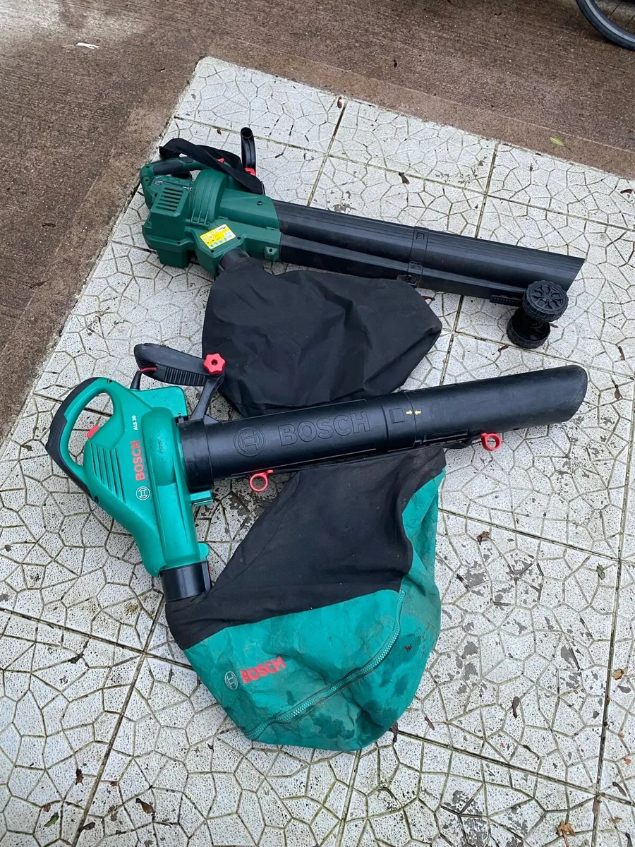 2 blower vacuum for sale Bosch ALS30 & parkside - Image 1
