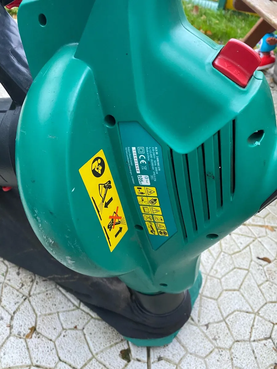 2 blower vacuum for sale Bosch ALS30 & parkside - Image 4