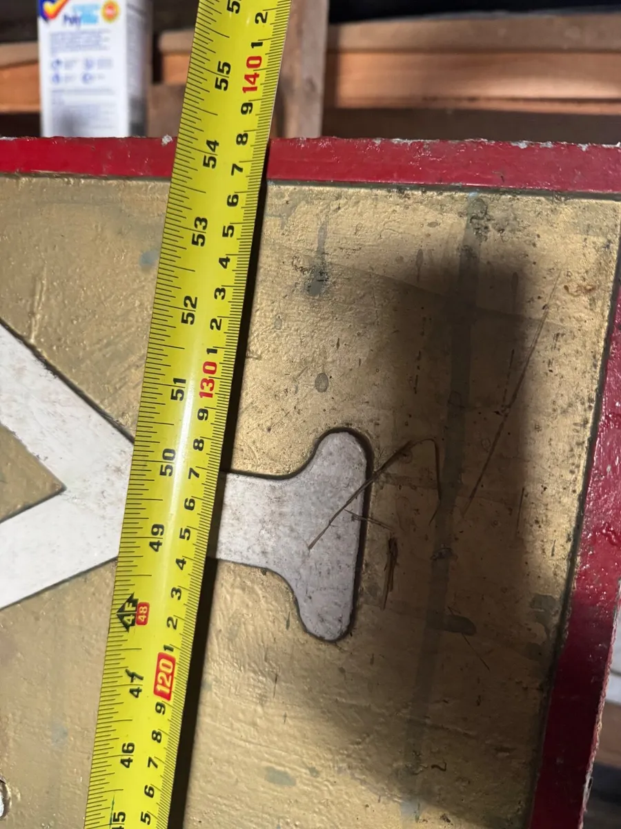 Cast Iron Antique Powers Whiskey Sign - Image 3