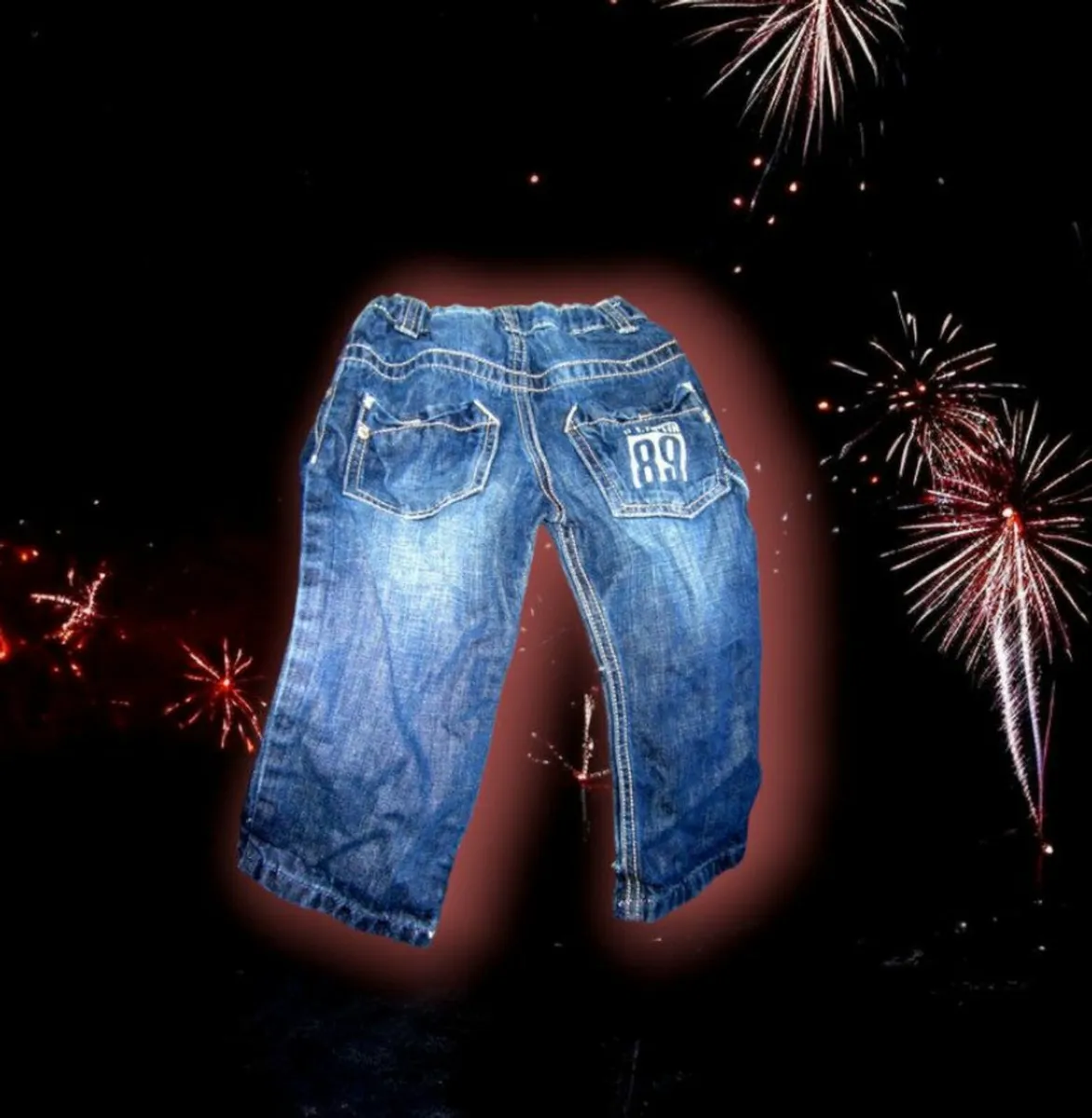 Authentic Vintage DKNY Toddler Jeans - Image 2