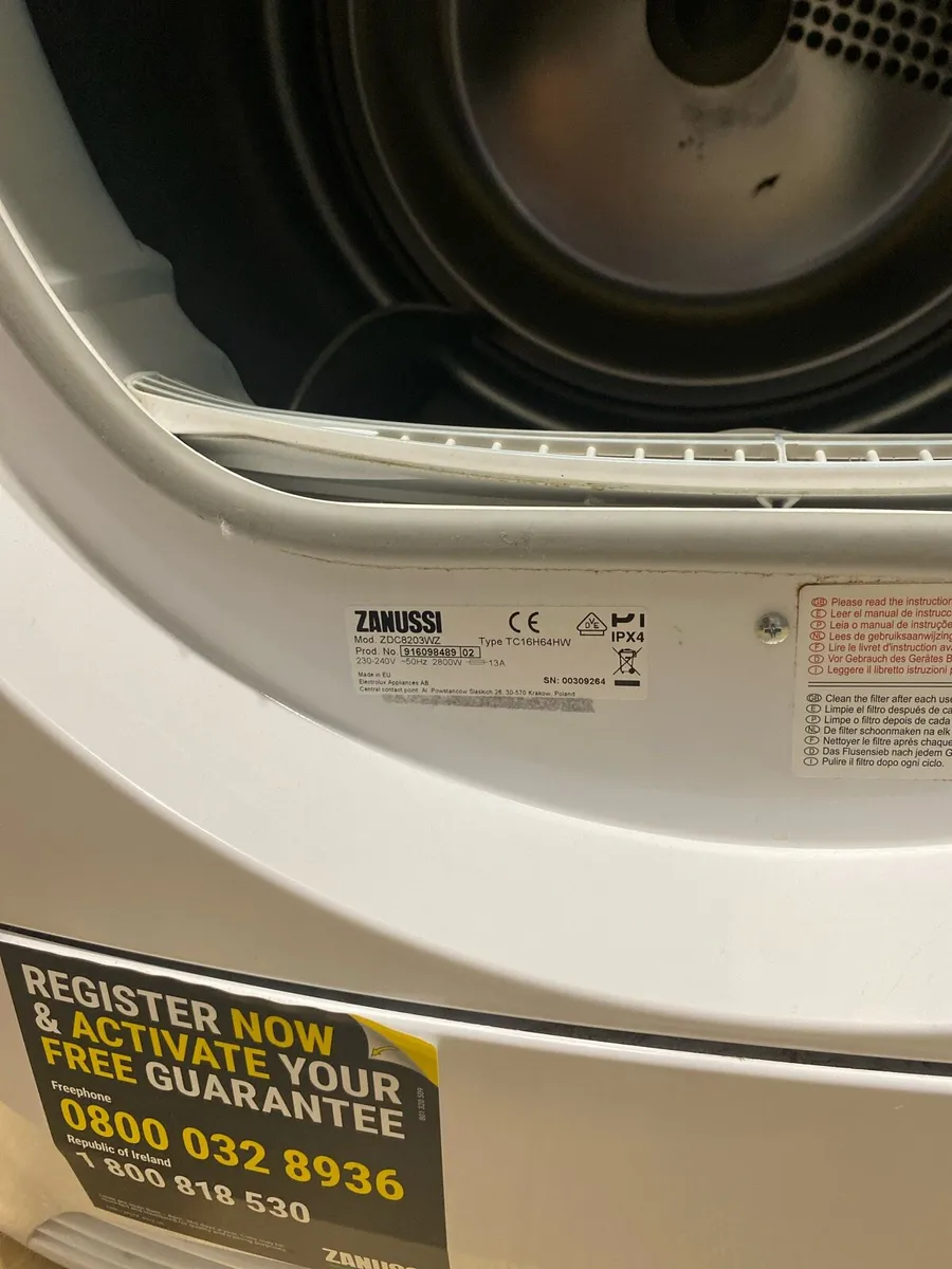 Zanussi dryer - Image 4