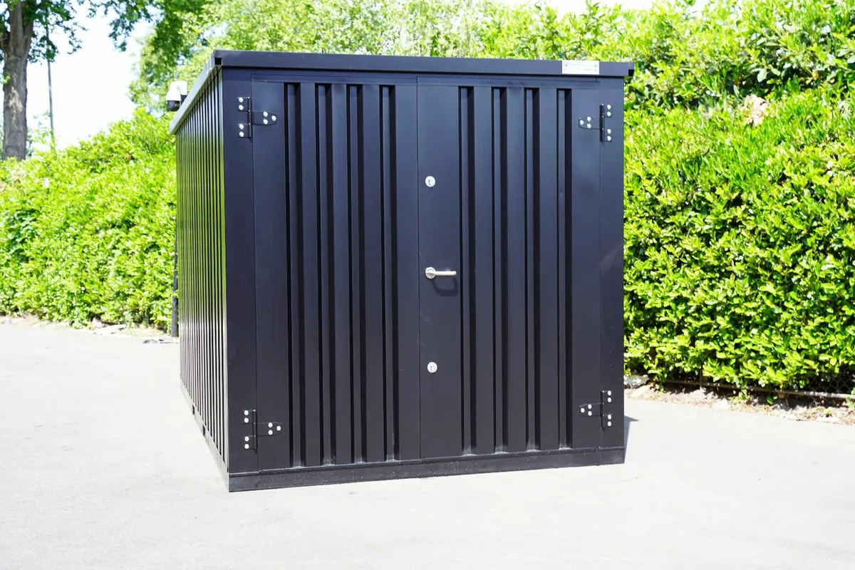 Outdoor Tool Storage – Galvanized & Secure - Image 1