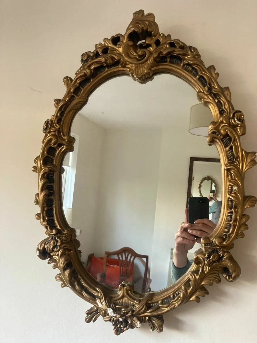 Vintage Mirror - 1950`s - Image 1