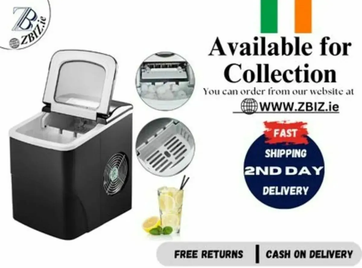 Automatic Ice Cube Maker Machine – Tabletop - Image 1