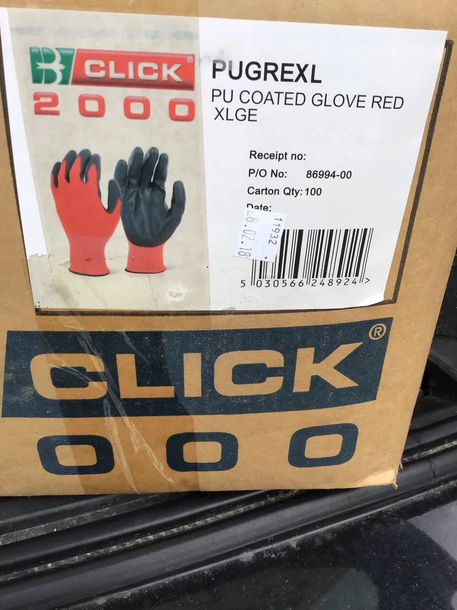Work gloves 100 pair size 10  €60 - Image 1
