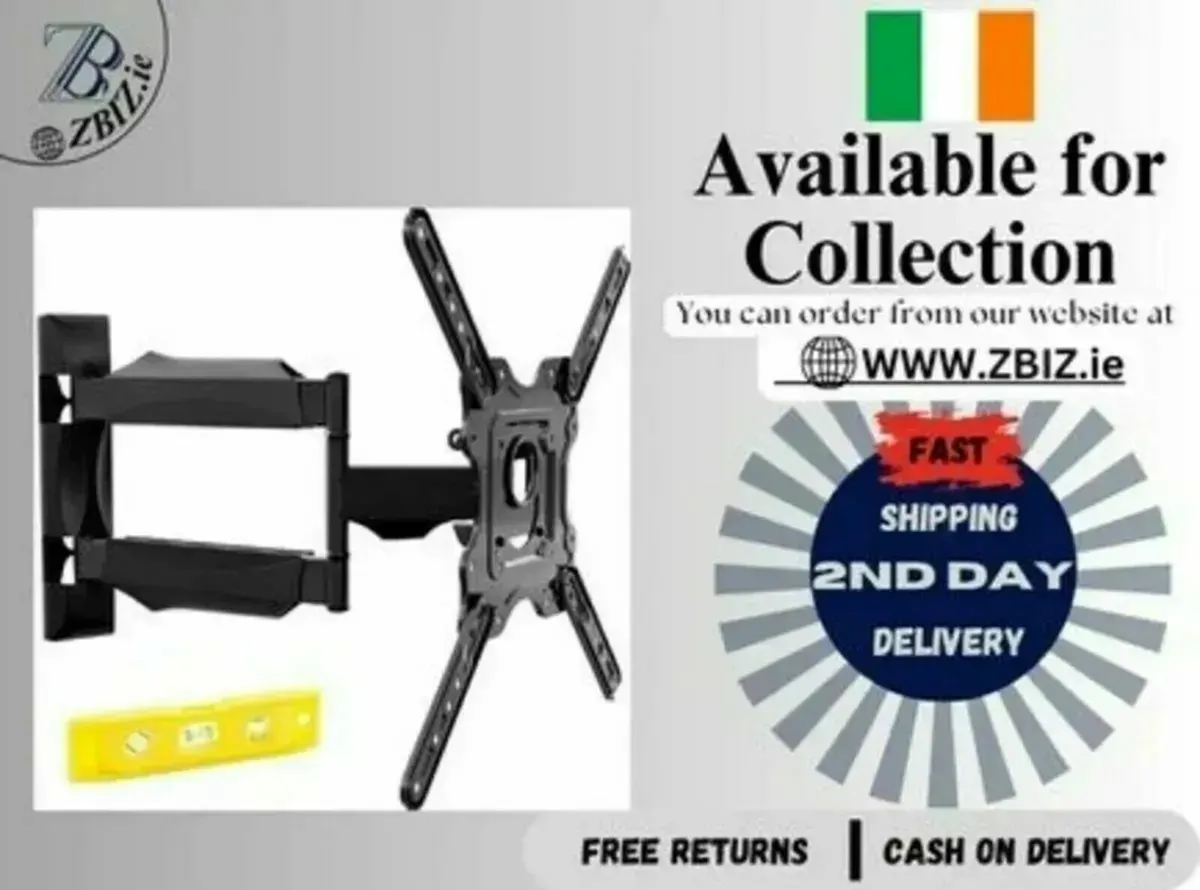 TV Mount Bracket – For 24–60 Inch Flat Screens - Image 1