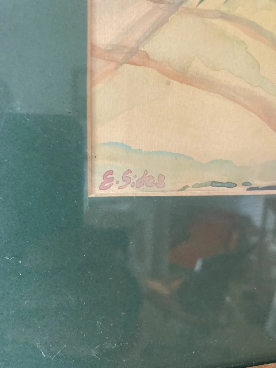 Watercolour - Canal Scene - E Sides - Image 3