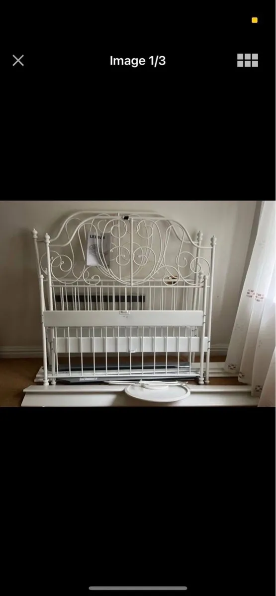 Brand new double bed frame 4,6 ft - Image 1