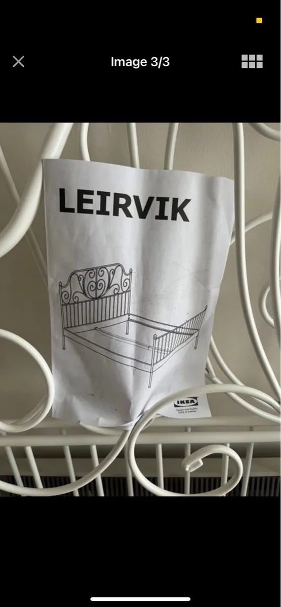 Brand new double bed frame 4,6 ft - Image 2