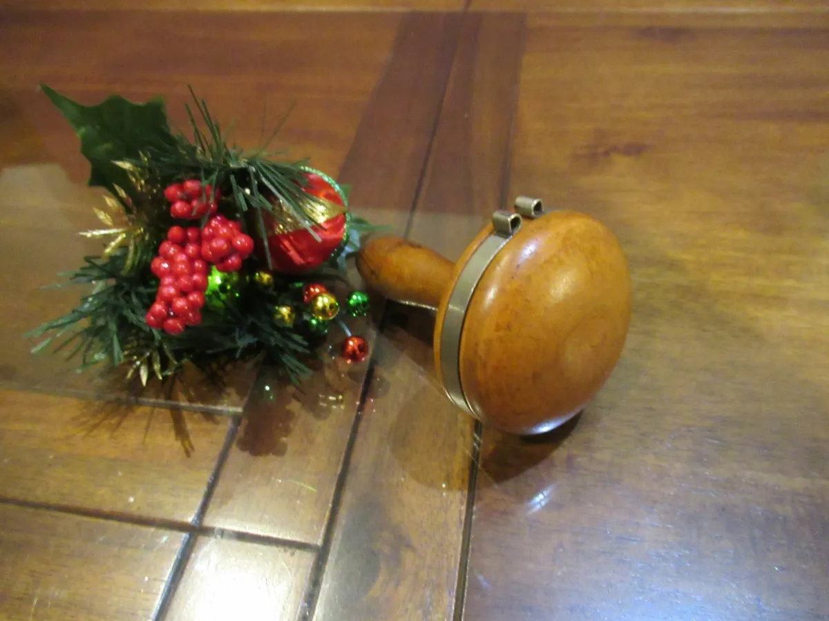 antique vintage DARNING wool cottage pub kitchen - Image 2