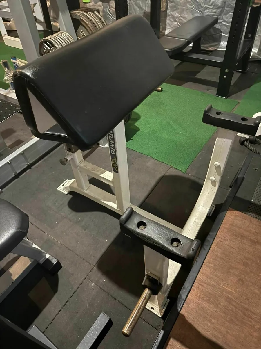 Atlantis Precision Series Preacher Curl Bench - Image 2