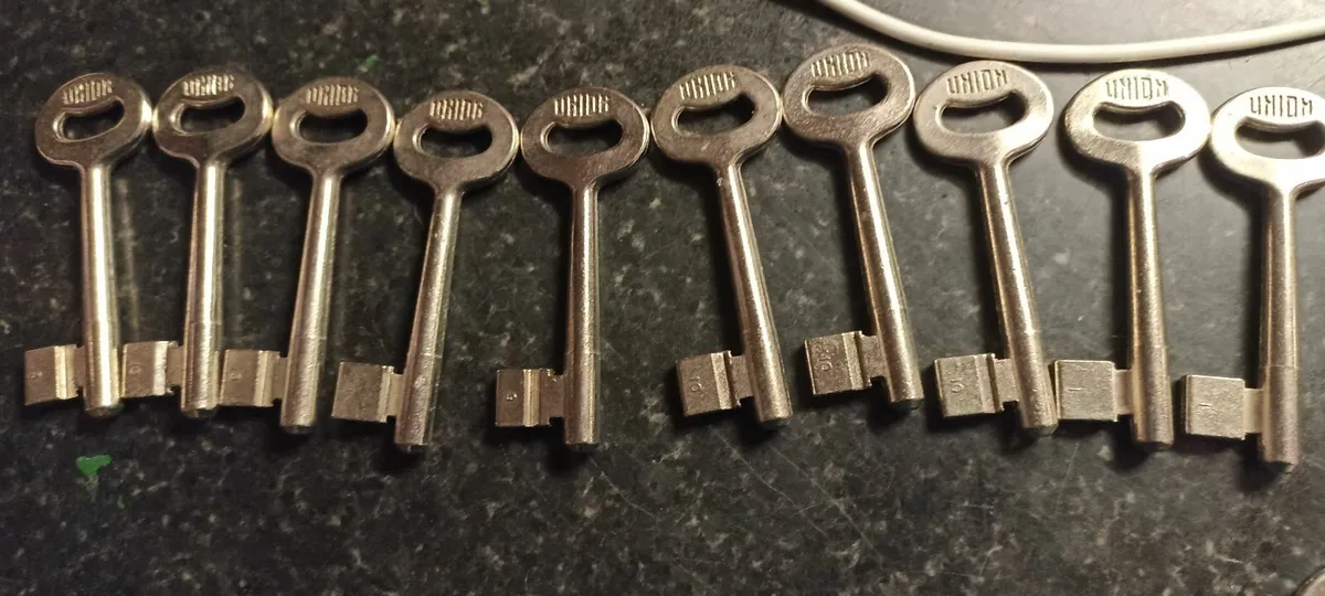 ,20 Union Mortice lock Key Blanks - Image 4