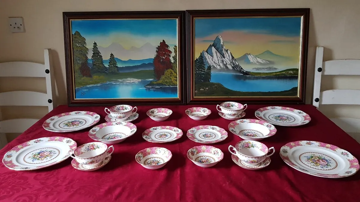 20Pc.Royal Albert Lady Carlyle 4 Person Dinner Set - Image 2