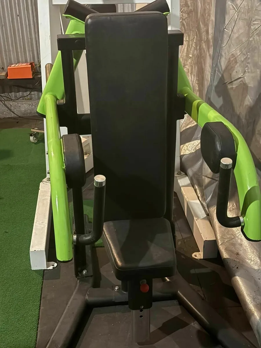 Seated Lateral Raise Machine - Manual Plate-Loaded - Image 1